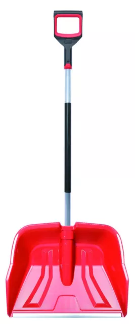 Pelle à neige déneigeuse Alutube 55cm rouge pelles fortes snower