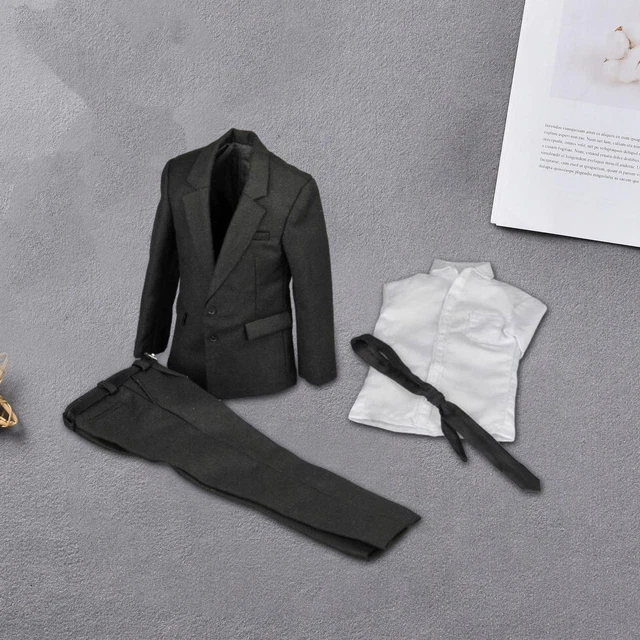 Costume Coupe Ajustée Veste Pantalon Costume De Noël 2 Pièces Pour