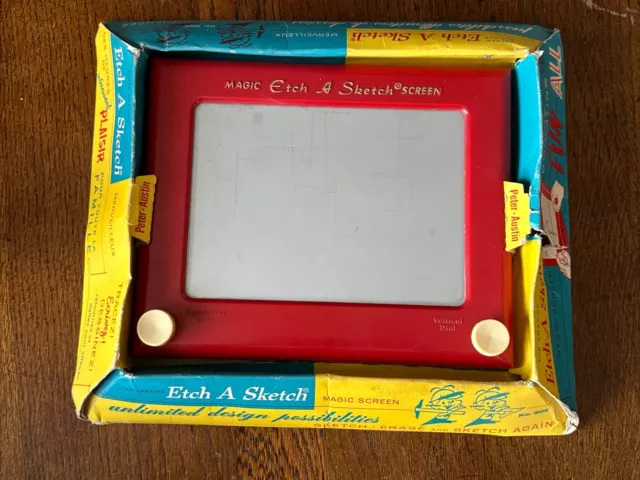 Ohio Art The World of Toys No. 505 Etch-A-Sketch- Magic Screen Red