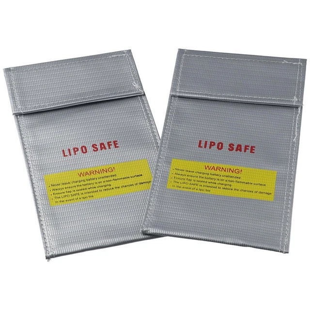 Borsa Sicurezza Batteria MoKo - Custodia Ignifuga Per Batterie LiPo - Foto 5