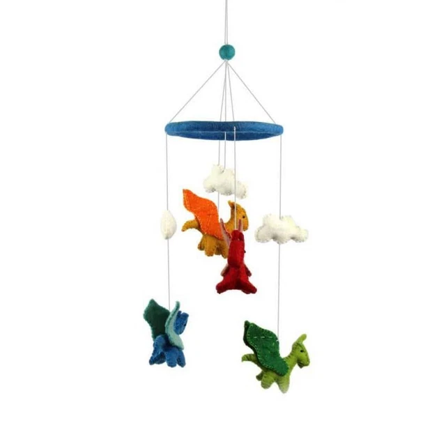 NEW Dragon Baby Nursery Felt Mobile