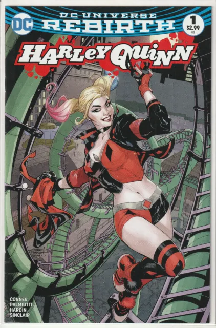 Harley Quinn Rebirth #1 Terry Dodson Midtown Comics Variant Cover 2016