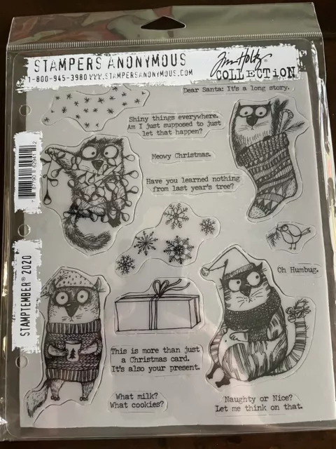 Tim Holtz STAMPtember 2020 Limited Edition Stamp Set