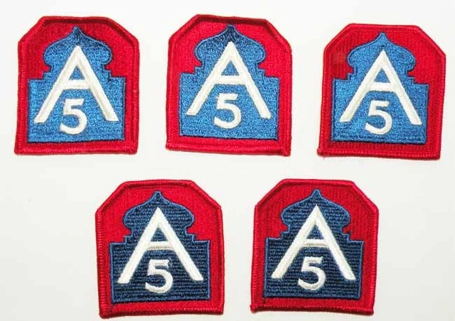 lot de 10 Patchs originaux US Army ( 104