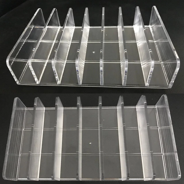 Clear Acrylic CD DVD Holder CD Storage Box CD Display Rack CD Stand Jewel Case 3