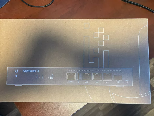 UBIQUITI 4 (ER-4) EdgeRouter new in sealed box $192.50 - PicClick