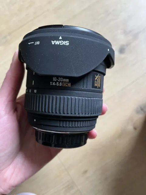 Objektiv Sigma 10-20mm F4-5.6 für PENTAX Weitwinkel Top Zustand