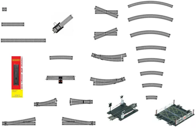 Hornby OO Gauge Railway Track for Model Railways - Choose items from the list