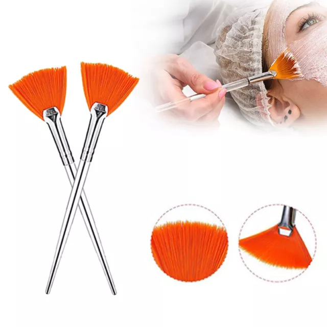 3/4pcs Practical Facial Brushes Makeup Brushes Soft Portable Cosmetic To-wf 2