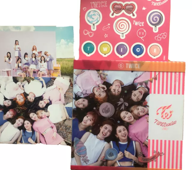 Twice 3rd EP Album Twicecoaster Lane1 Neon Magenta Ver Chaeyoung CD NO Photocard