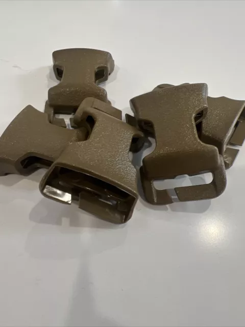 x250 ITW NEXUS GT QASM Coyote Brown - Placard Chest Rig MOLLE Tactical DIY