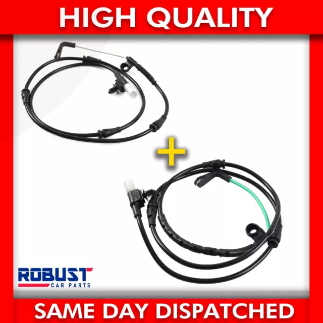 Front & Rear Brake Pad Wear Warning Sensor Set For Land Rover Range Rover Sport