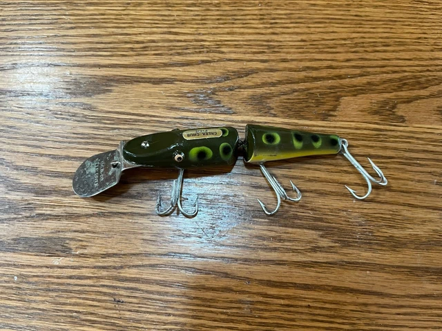 Leurre Creek Chub Bait Co. Plunker – Topwater Vintage 1940-50 – Avec Boîte