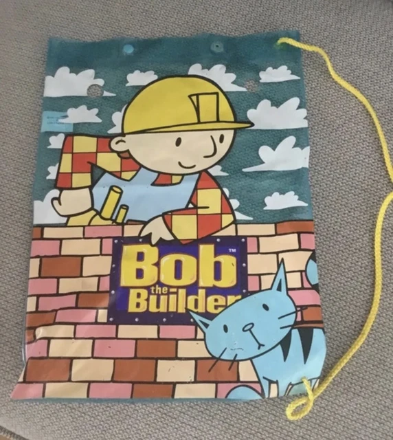 VINTAGE BOB THE Builder Backpack Travel Bag School PE Swim Book Bag