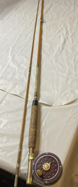VINTAGE COMBO FLY Rod SOUTH BEND Outdoorsman 8'6” 2pc & South Bend FINALIST  REEL $19.99 - PicClick