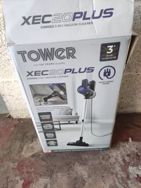 Tower XEC20 Plus 3 in 1 Corded Pole Vacuum 600w