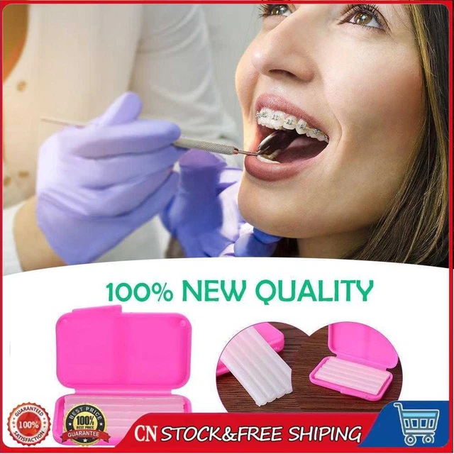 5pcs/box Dental Ortho Wax Practical Orthodontic Special Wax Tooth Health Tool