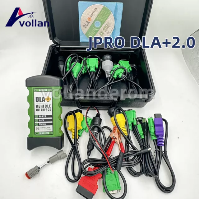 JPRO DLA+2.0 Diesel V2019/2022 software Heavy Duty Truck diagnosis tool 2023 New