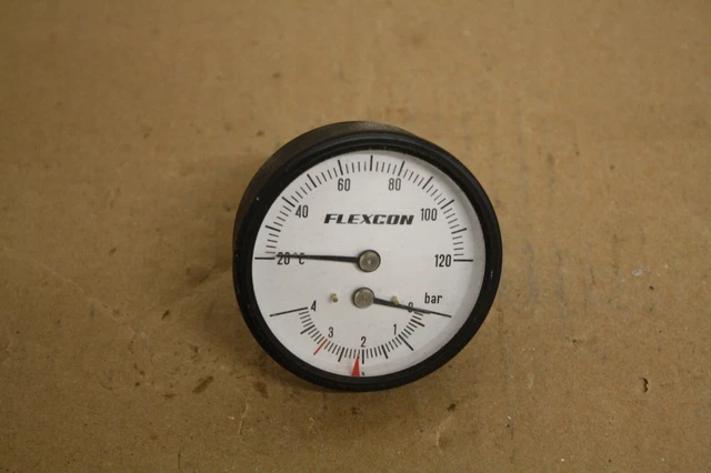 ATAG Benraad Thermo-Manometer P 13-44 VR-K/B