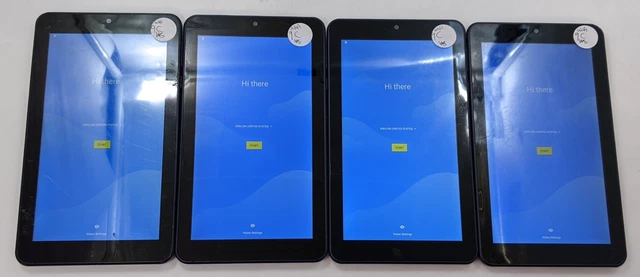 ONN Surf Tablet 100005206 16GB Fair Condition WiFi Only GL Lot of 4