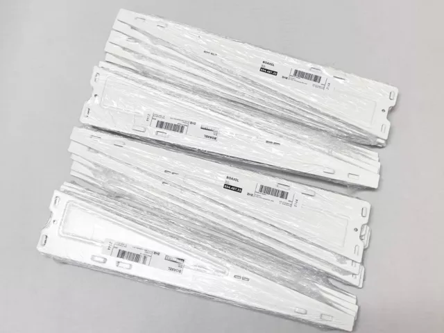 SET OF 20 - Ikea BOAXEL Bracket for Shelf, White 15 3/4 " 604.487.33 - NEW