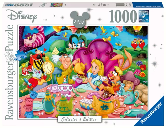 Puzzle Disney 1000 Piezas Ravensburger 16737 Alicia En El Pais De Las Maravillas