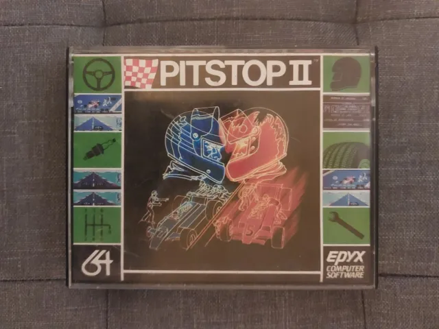 Pistop II commodore 64 C64 Game