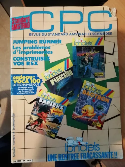 CPC - Revue des standards AMSTRAD N°14 - Septembre 1986