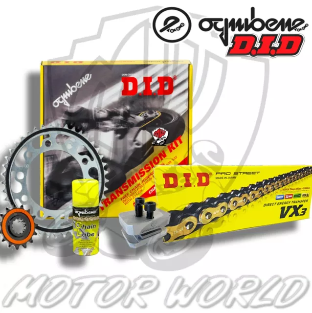 Kit Trasmissione Catena Corona Pignone Did  Ktm 1050 Adventure 2015 2016