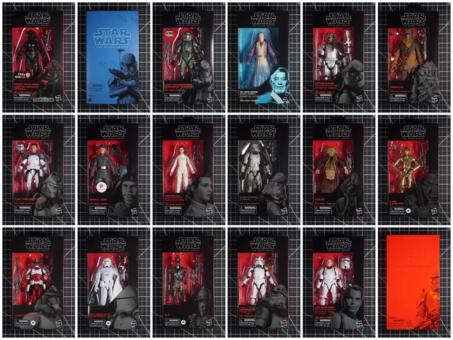 Star Wars Black Series (EXCLUSIVES) | Unopened 6" Action Figures - Select