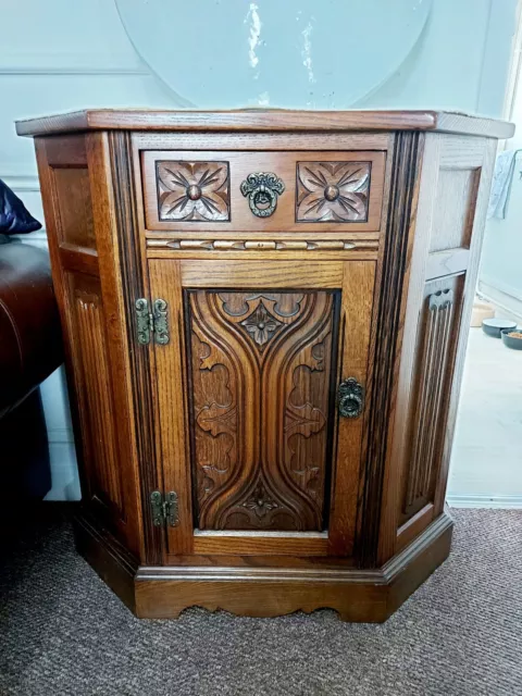 Old Charm National Trust Canted Cabinet