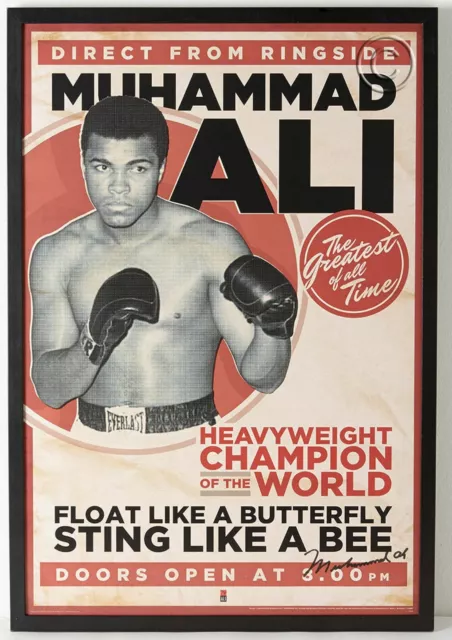 Muhammed Ali Vintage Boxing Sport Wall Print Art Poster Wall Picture A4 +