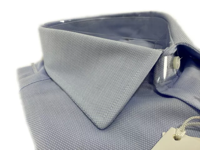 Camicia uomo sartoriale Andrea Ardenti oxford cielo regular fit Made in Italy