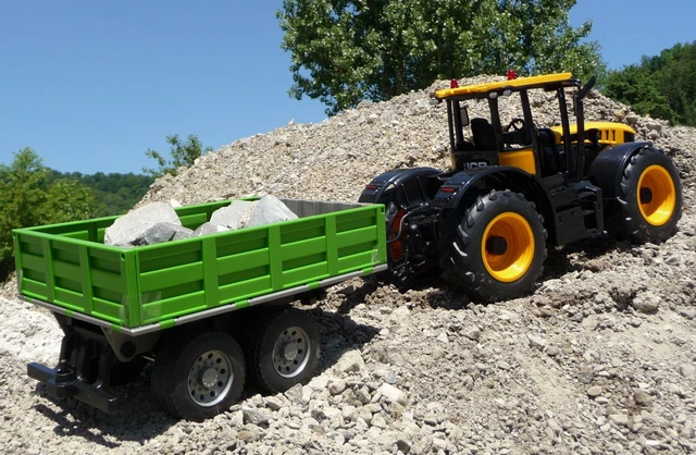 ENSEMBLE Tracteur RC 1:16 JCB 2.4G 100% RTR/TANCKER CARSON500907653