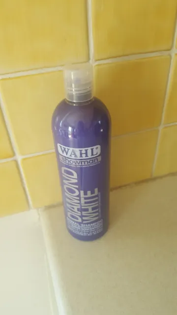 New 500ml Wahl Diamond White Shampoo Now Reduced