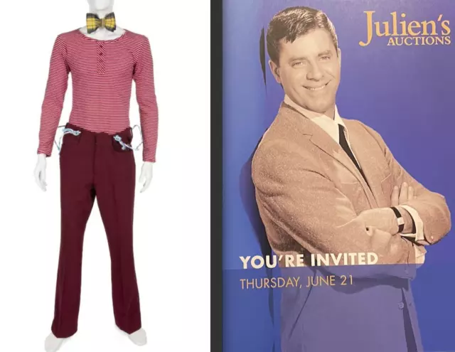 JERRY LEWIS Worn Clown wardrobe "Nutso Super Golf" Estate JULIEN'S AUCTIONS +COA