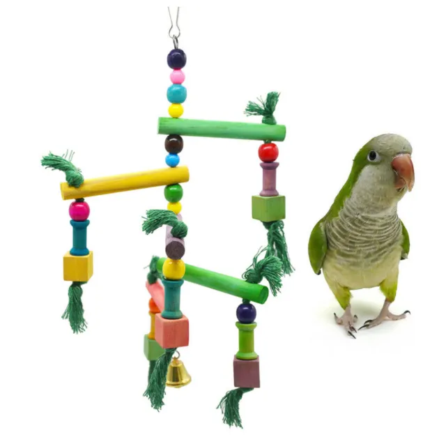 Papageienschaukel Papageienspielzeug Selber Machen Für Exoten Hölzern 2