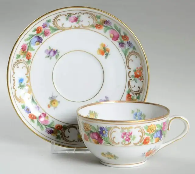 Schumann - Bavaria Empress Dresden Flowers Cup & Saucer 10223844