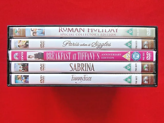 The Audrey Hepburn Collection - Dvd - (5 Disc) - Region 2 -  2006 - New & Sealed 3