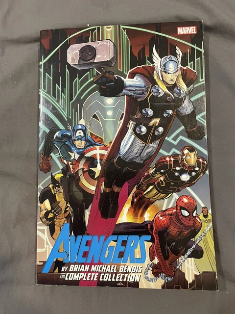 Avengers Brian Michael Bendis The Complete Collection Vol 1 Rare OOP Marvel TPB