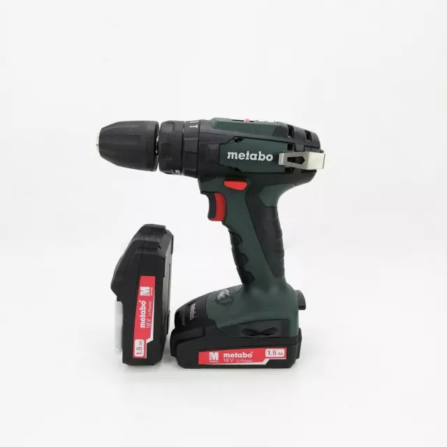 Marteau perforateur sans fil Metabo SB18 + 2 batteries 18V 1,5Ah et chargeur