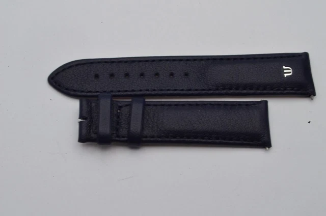Maurice Lacroix Vintage Leather Bracelet 0 25/32in With Buckle Clasp 0 23/32in