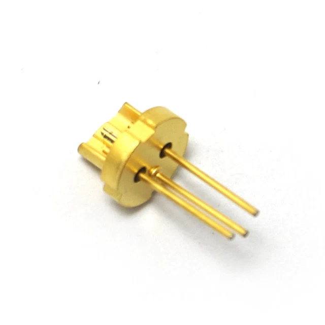 Diode Laser Rouge 650nm 5mW TO-18, Type N, 5.6mm 40 Degrés - Modèle 650D-5-5*6-N, Neuve Sous Emballage