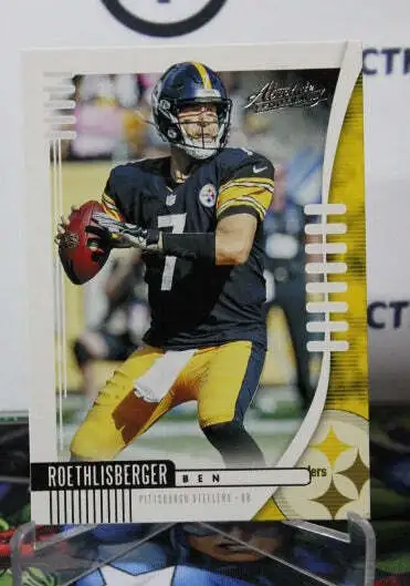 2019 Panini Absolute Ben Roethlisberger # 16 Nfl Pittsburgh Steelers Gridiron  C