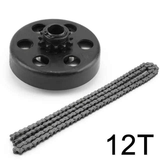 Race Go Kart Mini Pit Bike Embrayage 3/4 Bore 12 Tooth Sprocket Cart+35 Chaîne E