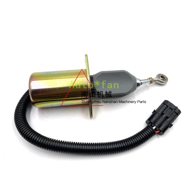 For Diesel Engine Shutoff Stop Solenoid 3935649