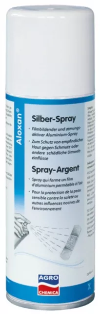 Aloxan Silberspray Kerbl Haut Pflege Schutz Dose 200 ml (59,75EUR/L)