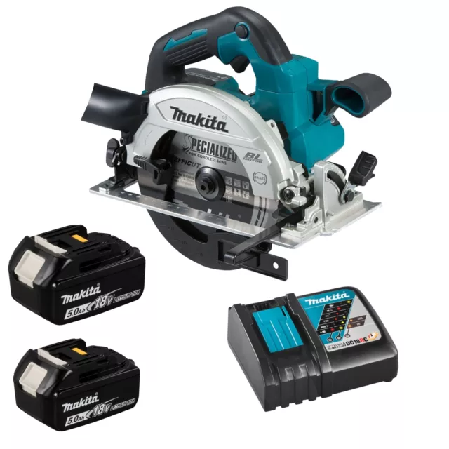 MAKITA DHS660Z Sierra Circular Pila 165mm 18V LXT Brushless 1x5, 0Ah