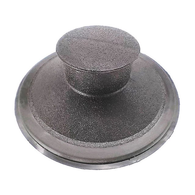 Lot De 2 Bouchons D'évier Blanc Et Noir 7,9cm - Filtre à Déchets Pour évier De Cuisine - Plastique Et Caoutchouc