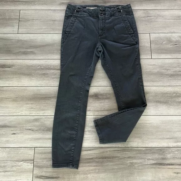 Anthropologie Pilcro high rise skinny jeans size 28 in gray